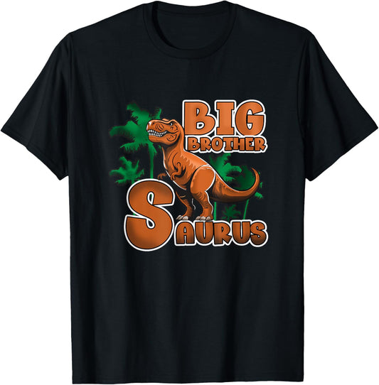 Dinosaur Brother Big Brothersaurus Brothers Siblings T-Shirt