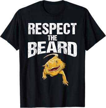 Bearded Dragon Art For Men Women Kids Bearded Dragon Lover T-Shirt