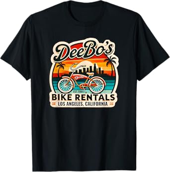 Deebo's Bike Rentals Beach Cruisers 90s Pop Culture T-Shirt