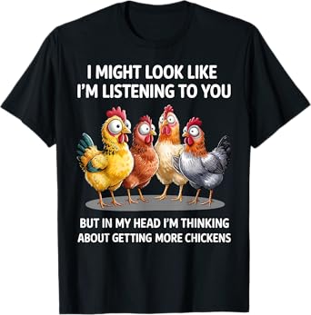 Chicken Farmer Farm Funny Gifts For Men Women Boys Girls Kid T-Shirt