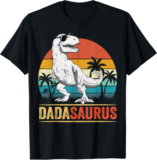 Dadasaurus T rex Dinosaur Funny Dada Saurus Family Matching T-Shirt