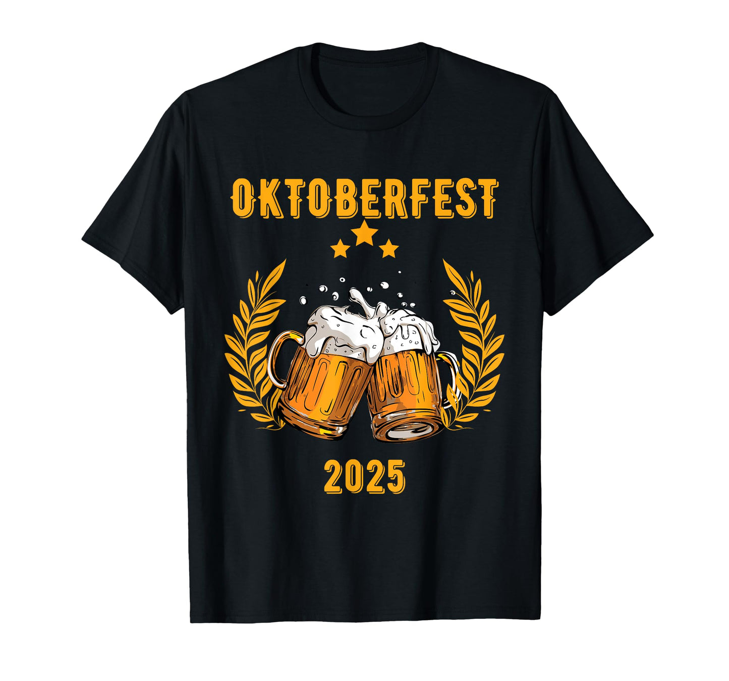 German Bigfoot Sasquatch Lederhose Funny Oktoberfest 2025 T-Shirt