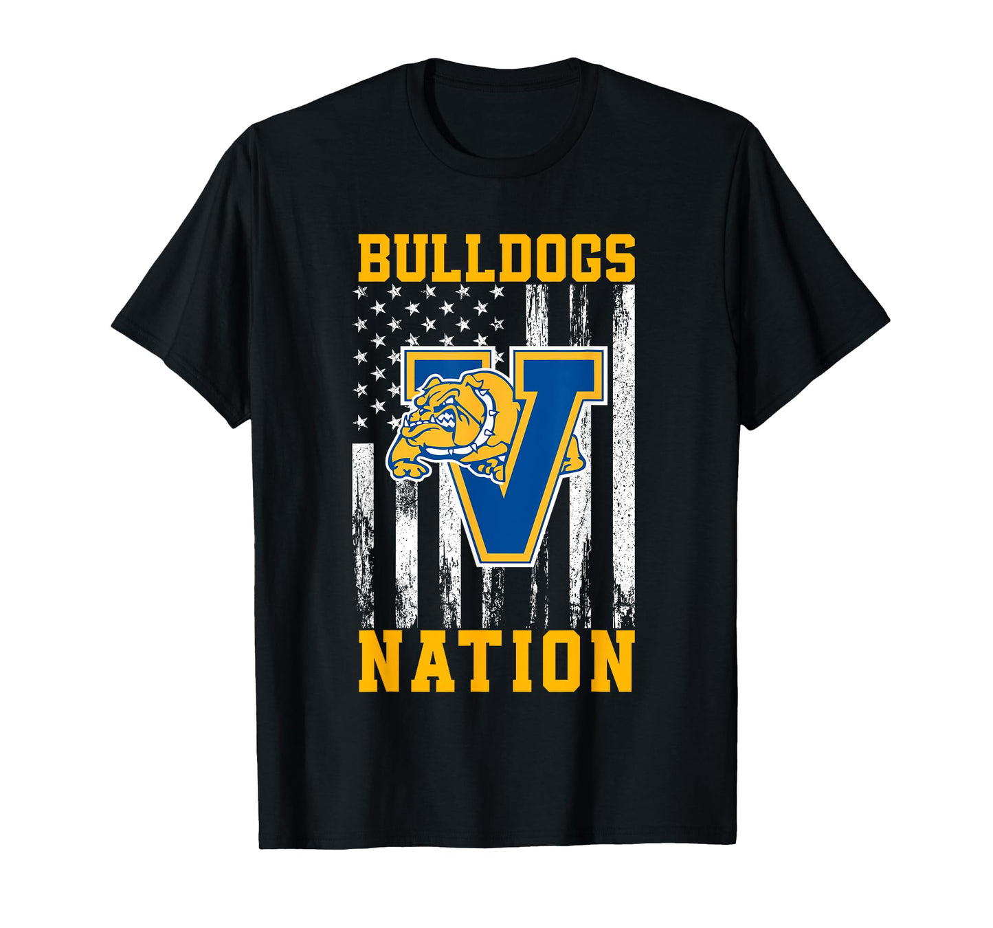 Venus Bulldogs Logo Nation HS T-Shirt