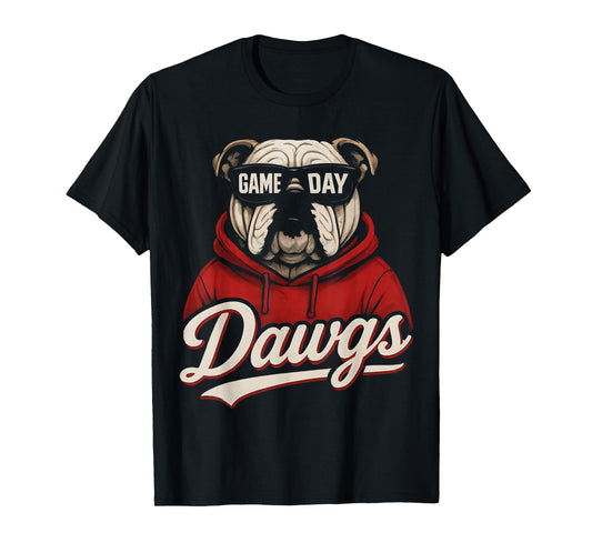 Bulldog Graphic Dawgs Men Women Kid Boy Girl T-Shirt