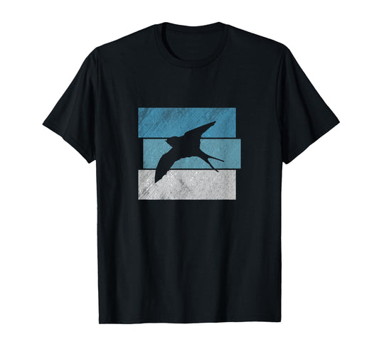 Retro Bird Vintage Design Bird Watching Funny Birds T-Shirt
