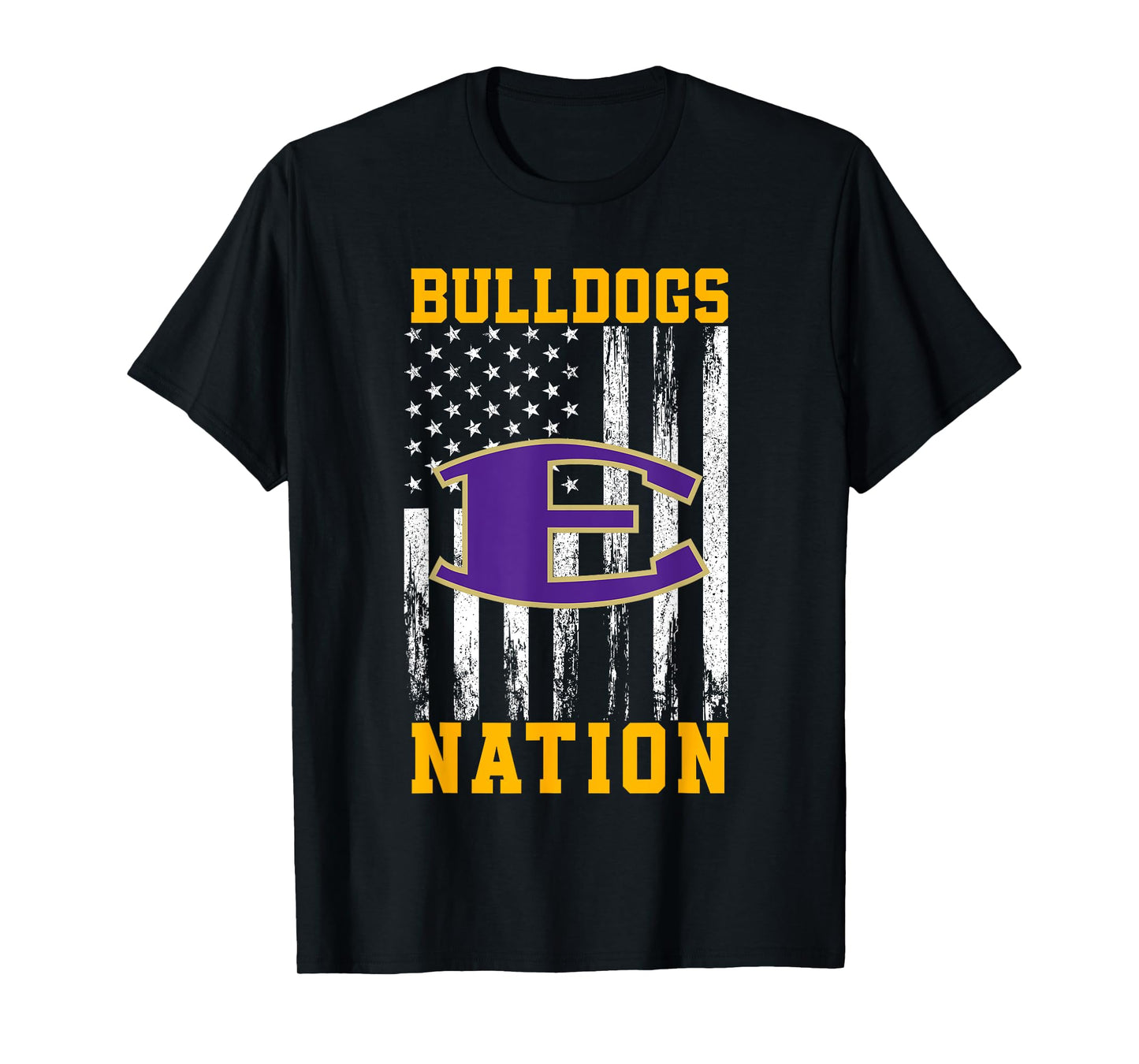 Eustace Bulldogs Logo Nation HS T-Shirt