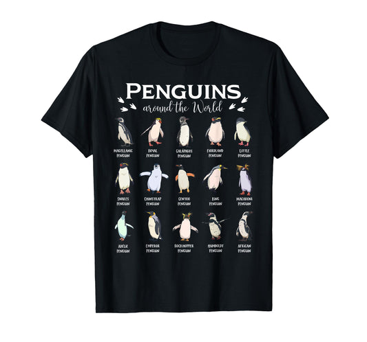 Penguin - Penguins Around the World T-Shirt