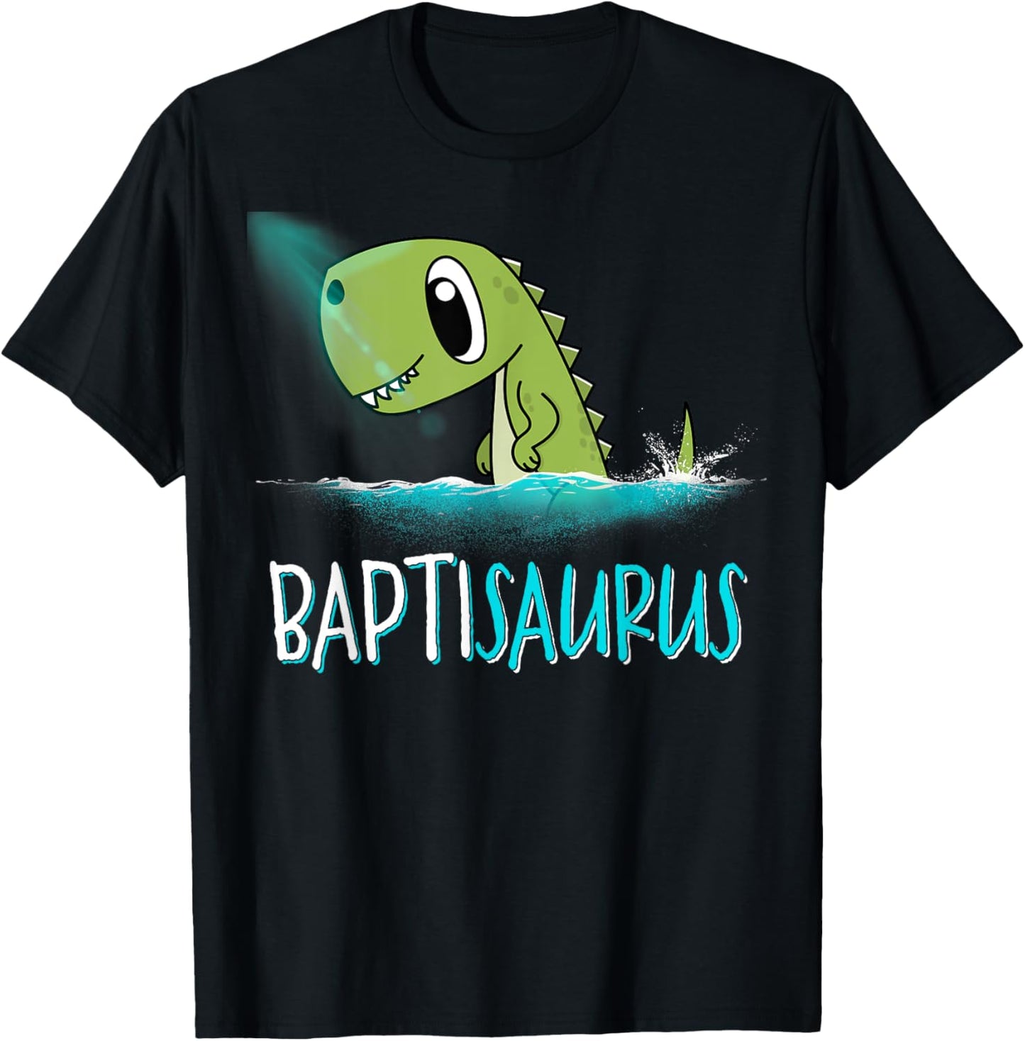 BaptiSaurus Funny Boys Kids Baptism for Christian Baptism T-Shirt