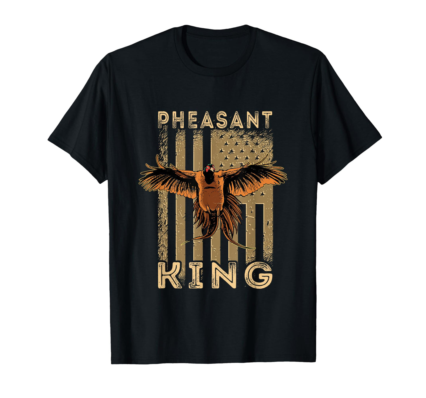 Pheasant Hunting USA American Pheasant King Pheasant Hunter T-Shirt