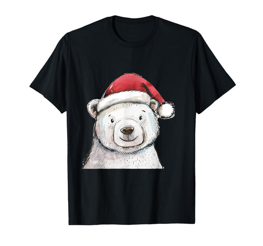 Christmas Holiday Season Xmas Polar Bear T-Shirt