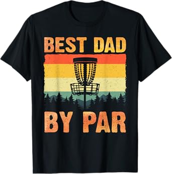 Funny Disc Golf Art For Men Dad Disc Golf Player Disc Golfer T-Shirt