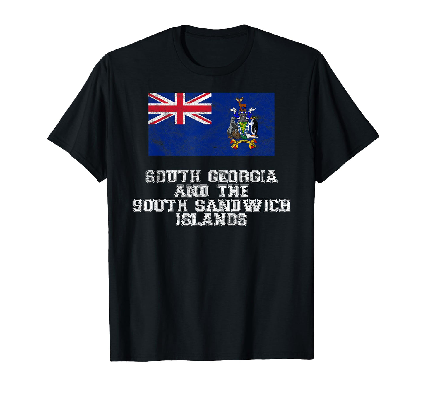 South Georgia and the South Sandwich Islands Flag T-Shirt T-Shirt