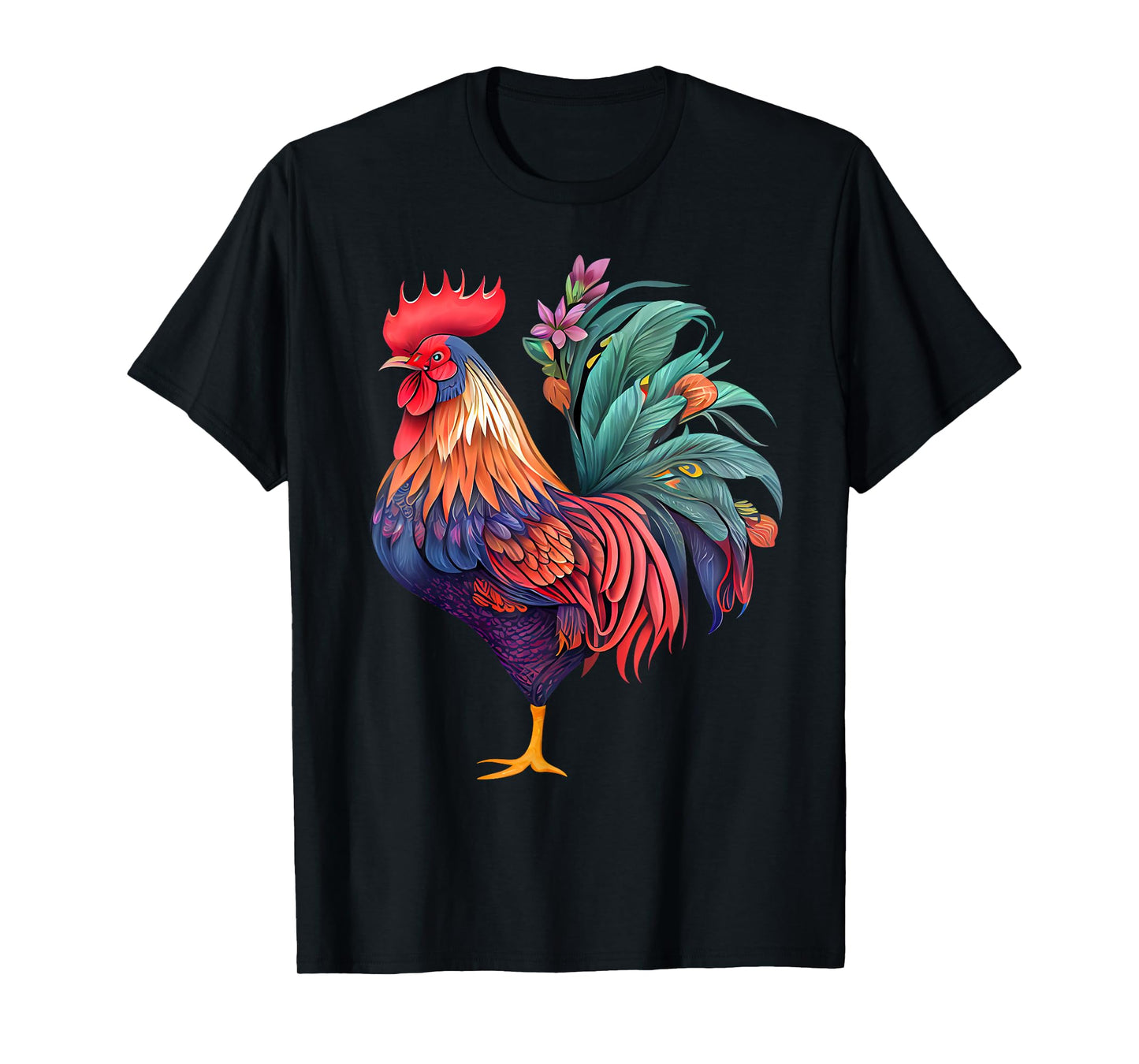 Funny Chicken Men Women Rooster Chicken Lovers T-Shirt