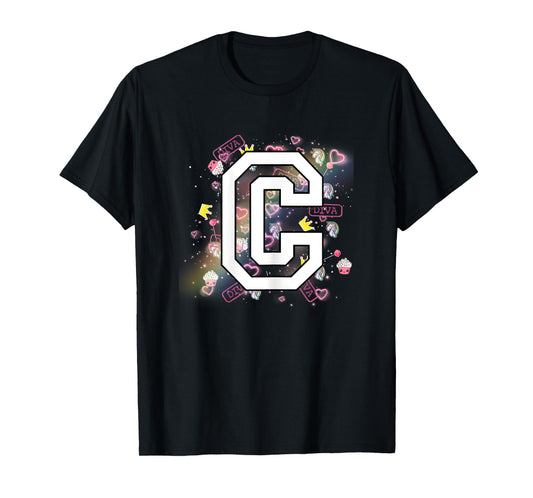 Kids Letter C Clothing For a Girl Who's Name Starts With C T-Shirt