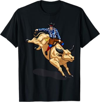 Rodeo Clown Funny Bull Fighting Lover Gag Bullfighter Outfit T-Shirt