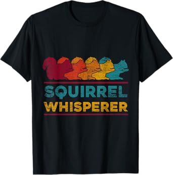 Vintage Squirrel Lover - Squirrel Whisperer Squirrel T-Shirt