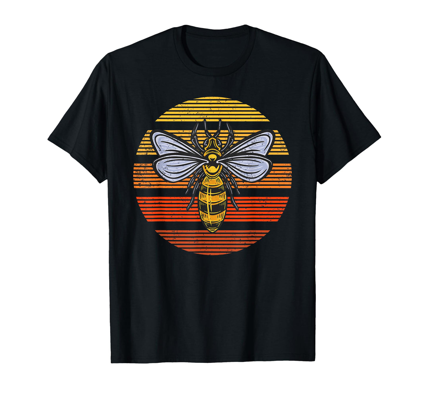 Wasp Insect Bird Lover Gift Vintage Retro Wasp T-Shirt