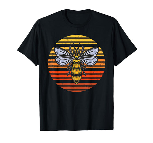 Wasp Insect Bird Lover Gift Vintage Retro Wasp T-Shirt