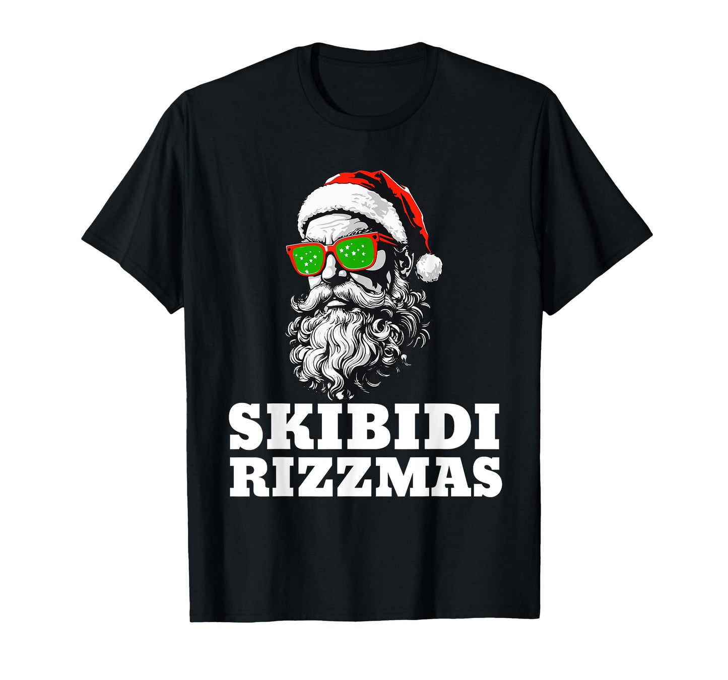 Skibidi Rizzmas - Santa Bruh Christmas Tee Rizz the Season T-Shirt