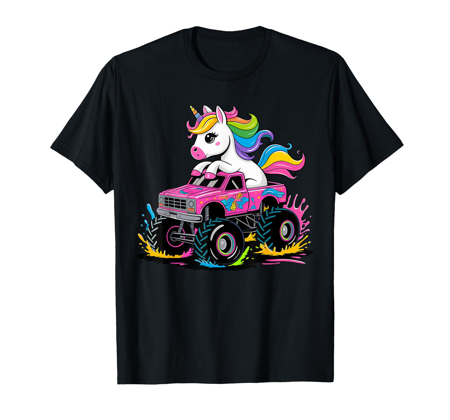Unicorn Monster Truck T-Shirt