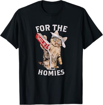 Milk Cat For The Homies T-Shirt