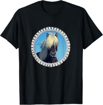 Icelandic horse t shirt - Iceland horse shirt women, men... T-Shirt