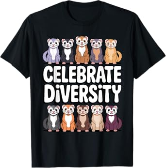 Best Ferret Print For Men Women Kids Ferret Pet Ferret Lover T-Shirt