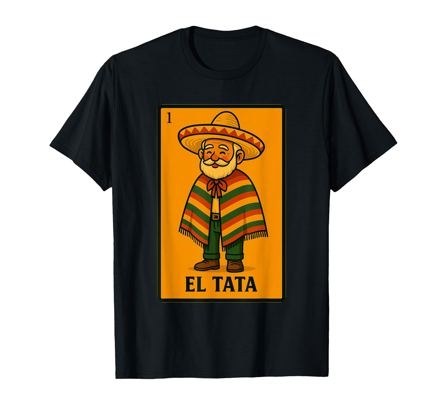 El Abuelo Spanish-Mexican Bingo Funny Gifts - El Tata T-Shirt