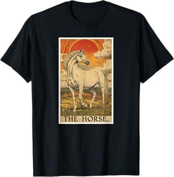 Horse Tarot Card Horses Horse T-Shirt