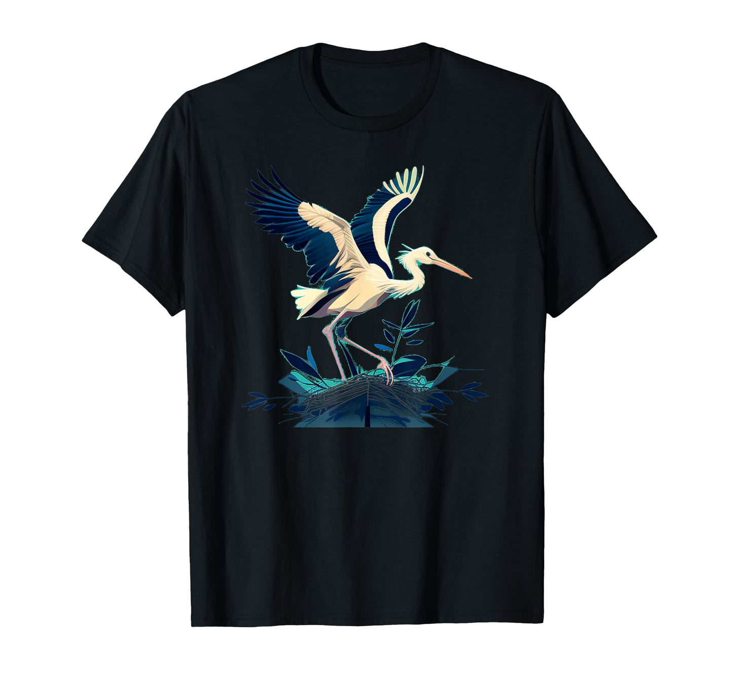 Funny Stork Bird T-Shirt