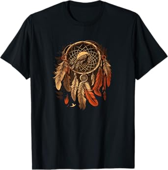 Native American Dreamcatcher Indian Design T-Shirt