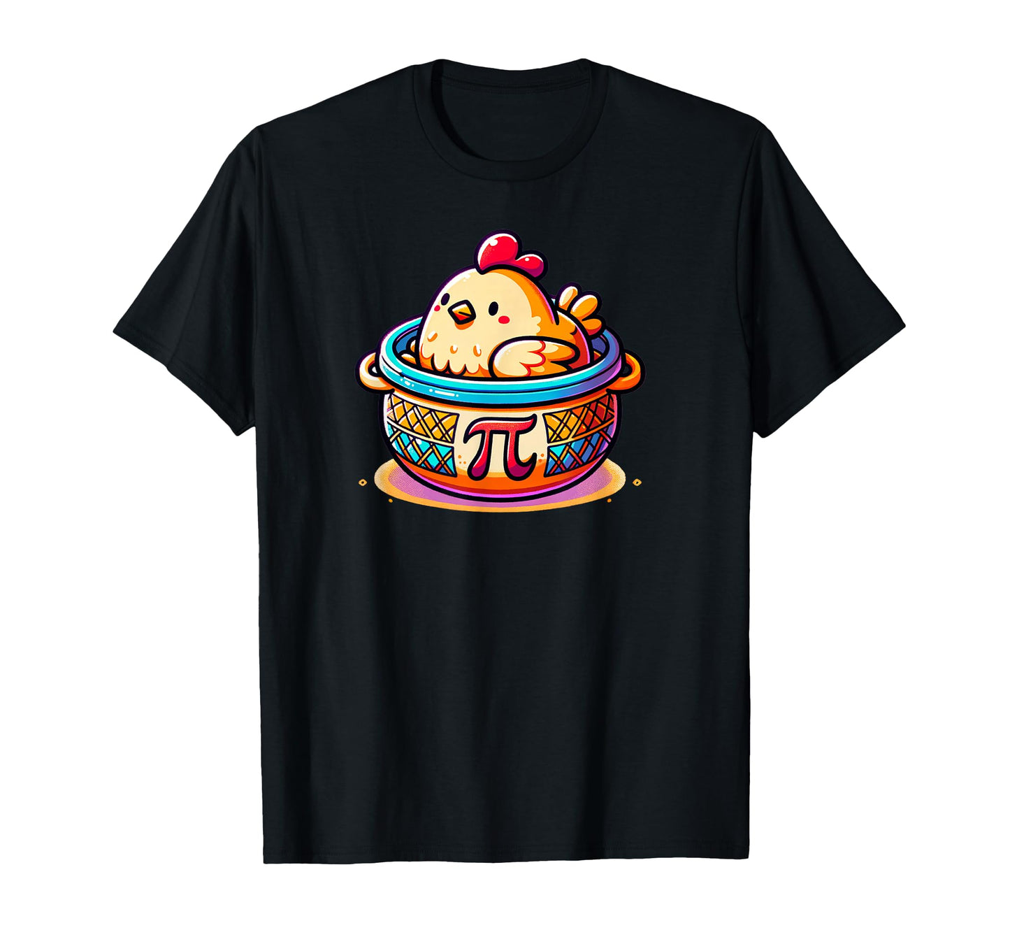 Chicken Pot Pie Funny Pi Day Math T-Shirt