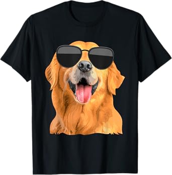 Golden Retriever Design For Men Women Golden Retriever Lover T-Shirt