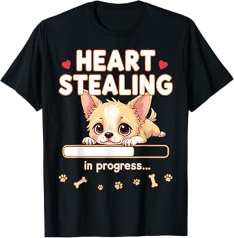 Heart Chihuahua Dog Funny Gift Chihuahua Puppy T-Shirt