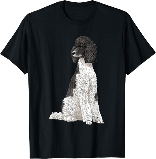 Sitting Dog Poodle T-Shirt