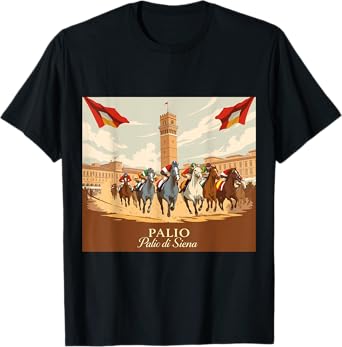 Palio di Siena Horse Race T-Shirt