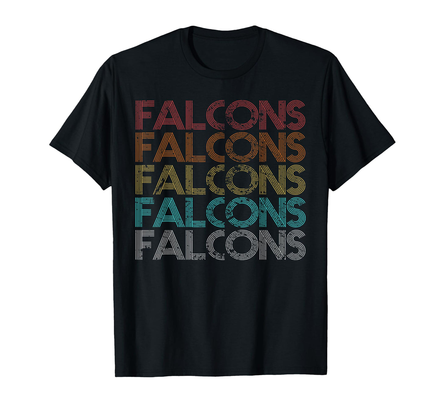 Retro Vintage Falcons T-Shirt, Small
