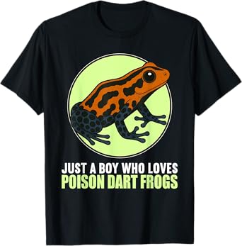 Just a Boy who loves Poison Dart Frogs Poison Dart Frog T-Shirt