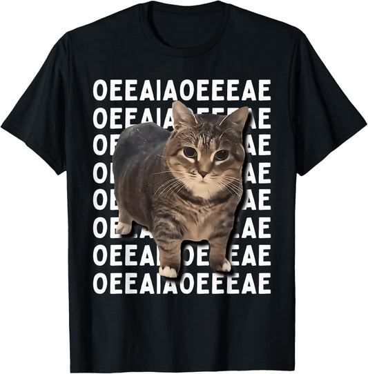 Spinning Cat Meme OIIAOIIA Cat Meme T-Shirt