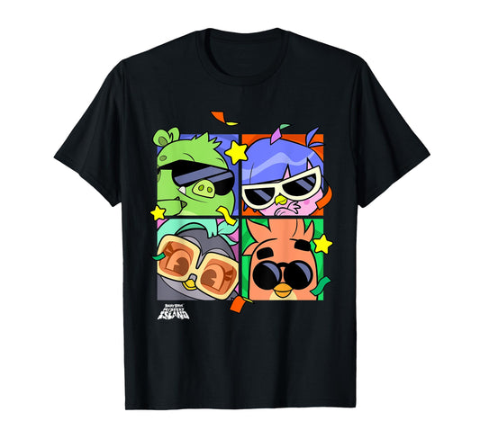 Angry Birds Mystery Island Team Official Merchandise T-Shirt
