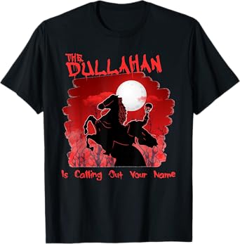 The Dullahan Horseman Celtic Mythology Lovers for Samhain T-Shirt