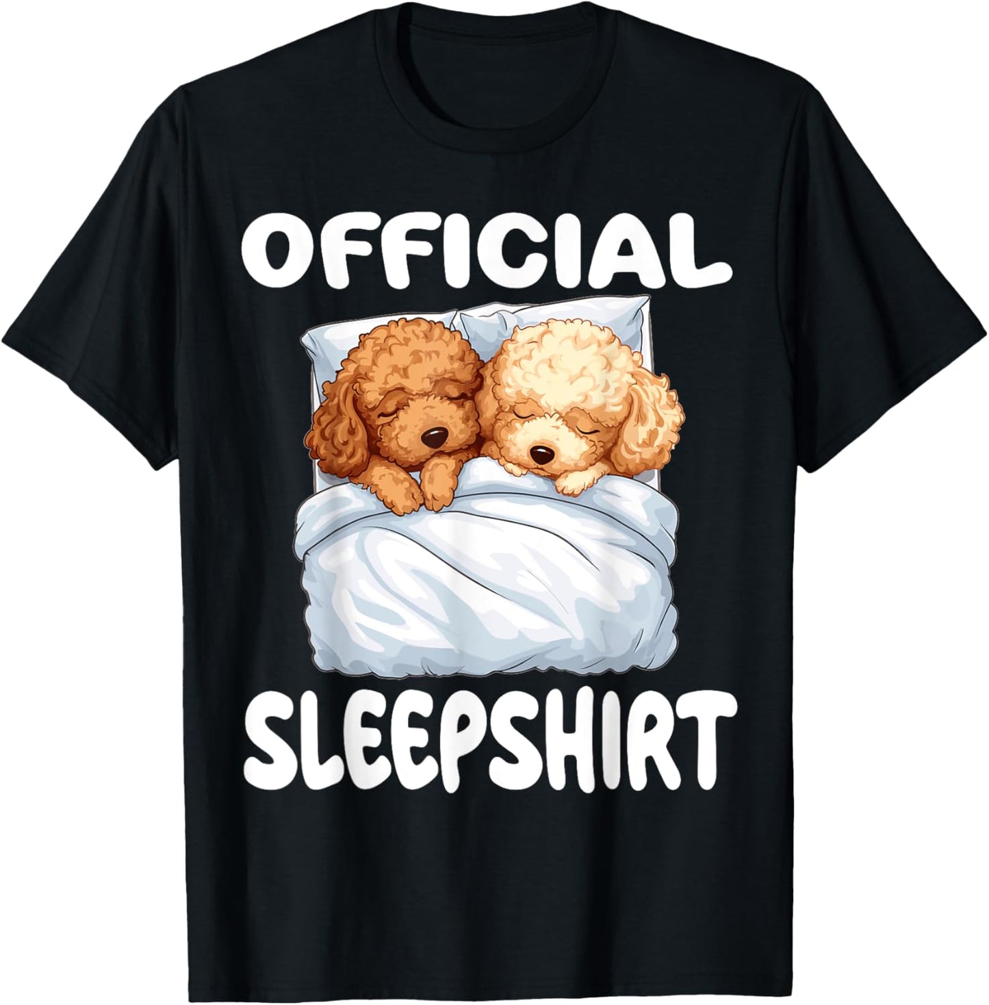 Toy Poodle dog Official Sleepshirt Pajamas Nightgown T-Shirt