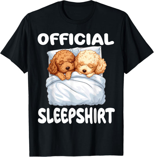 Toy Poodle dog Official Sleepshirt Pajamas Nightgown T-Shirt