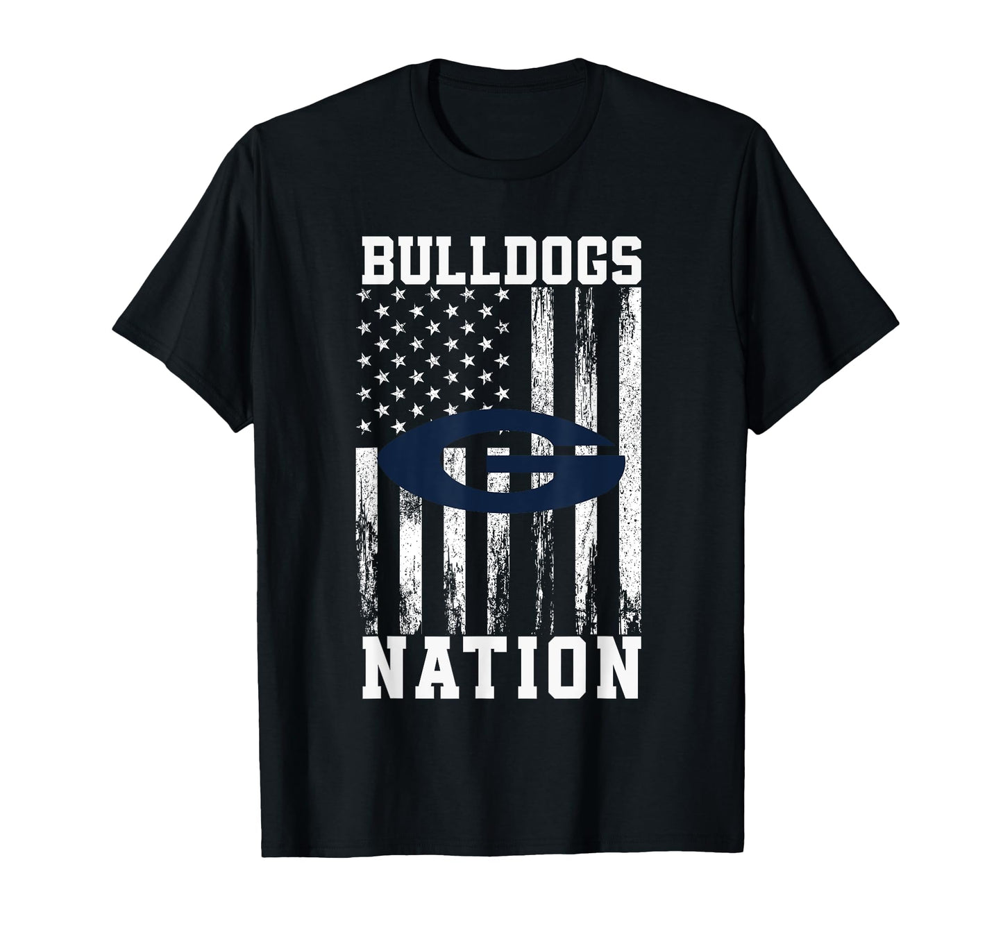 Greenwood Bulldogs Logo Nation HS T-Shirt