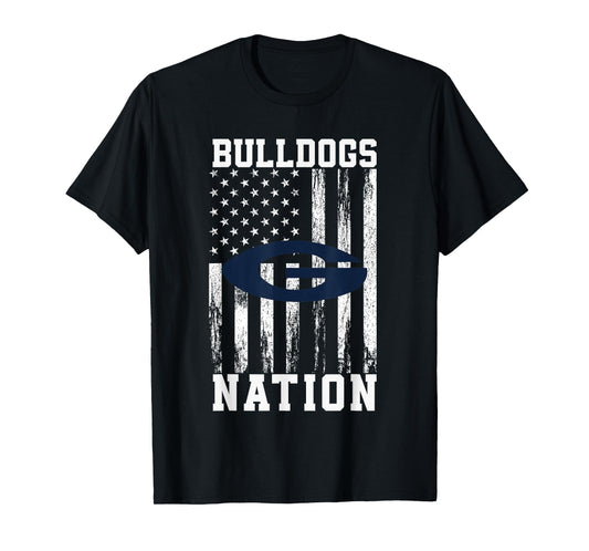 Greenwood Bulldogs Logo Nation HS T-Shirt