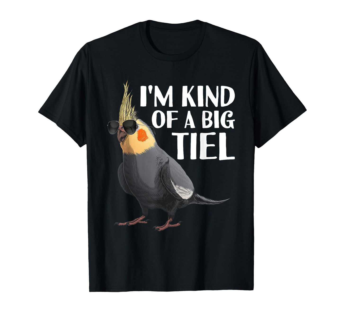 Cool Cockatiel Design For Men Women Cockatoo Cockatiel Lover T-Shirt