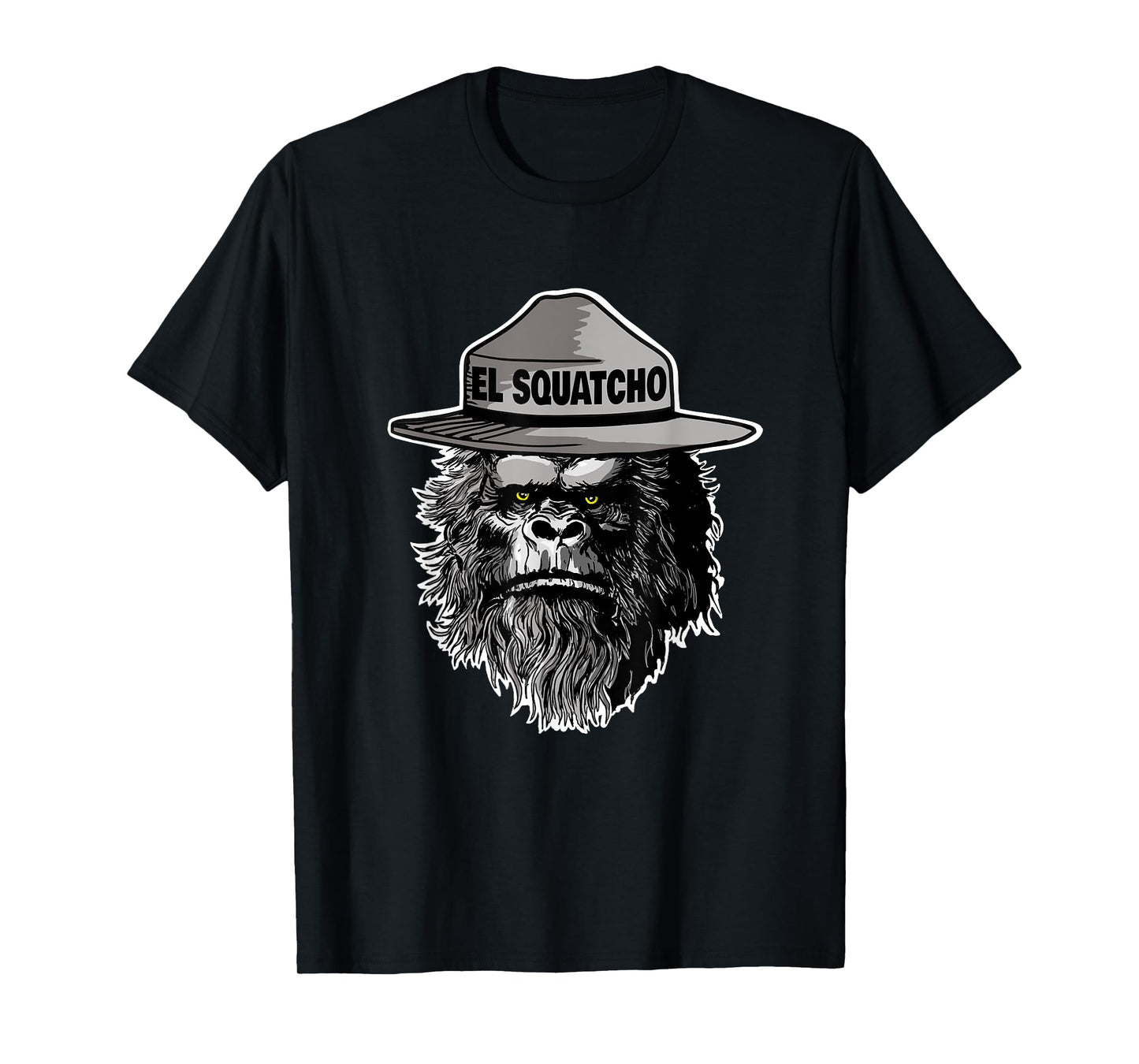 El Squatcho Forest Ranger Bigfoot T-Shirt