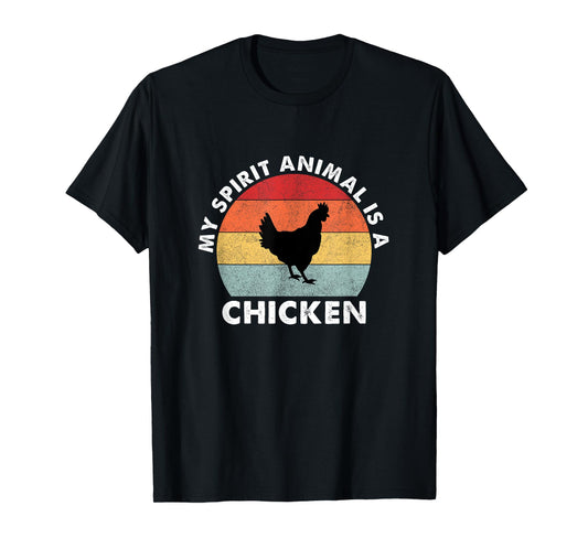 Vintage My Spirit Animal Is a Chicken T-Shirt