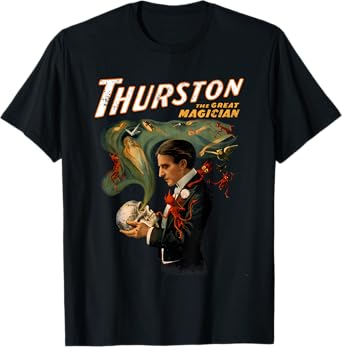 Vintage Magic THURSTON Poster Stage Magician T-Shirt T-Shirt