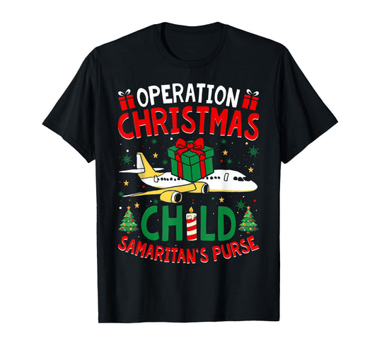 Funny Operation Christmas Child Family Matching Ugly Xmas T-Shirt
